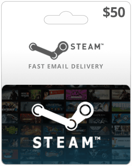 $50 Steam Card  Buy Steam Gift Card Online Email Delivery
